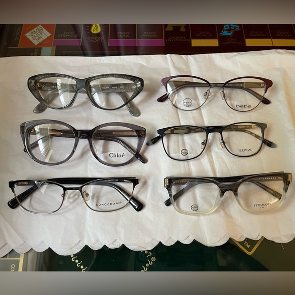 6 BRAND NEW pairs of designer glasses! - Picture 1 of 6